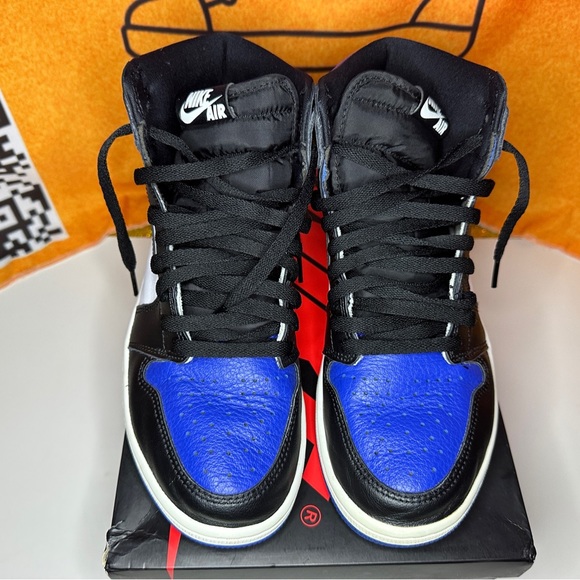 Jordan 1 Retro High OG 2020 Royal Toe Size 8.5M Pre-loved - Picture 7 of 7